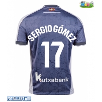 Real Sociedad Sergio Gomez #17 Bortedrakt 2025-26 Kortermet